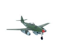 BMAONZ Maquette Miniature Statique en Métal Vert Au 1/72e du Chasseur À Réaction Allemand Me262A-1a Modèles Préfabriqués à l'échelle D'avions