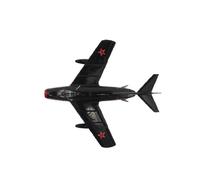 BMAONZ Modèle D'affichage Rétro en Alliage pour Avion De Chasse MiG-15 Décoration Statique Une Surprise pour Les Amis 1/72 Modèles Préfabriqués à l'échelle D'avions