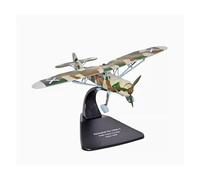 BMAONZ Modèle d'avion De Reconnaissance en Alliage Hs126 Décoration Réaliste pour AC044 1/72 Modèles Préfabriqués à l'échelle D'avions