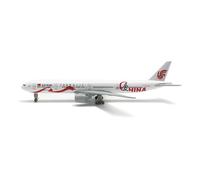 BMAONZ Modèle d'avion en Alliage 20cm pour B777 Love Edition Modèle d'avion Miniature Classique Spécial en Métal Modèles Préfabriqués à l'échelle D'avions