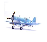 BMAONZ Modèle d'avion en Alliage Jouet Bleu Statique 1/72 pour 14619LE F4U-1A 214 Et 14619LF F-4U-1 213 1943 Modèles Préfabriqués à l'échelle D'avions(Blue B)