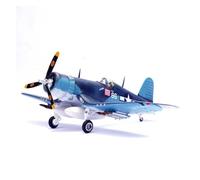 BMAONZ Modèle d'avion en Alliage Jouet Bleu Statique 1/72 pour 14619LE F4U-1A 214 Et 14619LF F-4U-1 213 1943 Modèles Préfabriqués à l'échelle D'avions(Blue A)