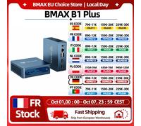Bmax B1 Plus PC Windows 11 Intel J3355 6 Go de RAM 128 Go de ROM HDMI USB Wifi Support 4K@60Hz Intel HD Graphics 500 Mini PC B1 Plus