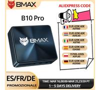 BMAX B10 Pro Mini PC, Intel 13e génération i7-13620H, 10 cœurs maximum 4,9 GHz 24 Go de RAM LPDDR5 SSD 1 To, WiFi, Bluetooth 5.2 Mini Pc