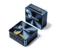 BMAX B11Power AI Mini PC, Win 11 Pro, Intel Core Ultra 7 155H (jusqu'à 4,8GHz), Arc Graphics, 24Go LPDDR5 1To SSD, Mini Ordinateur de Bureau, Triple écran 4K, WiFi 6, BT 5.2, Type-C,Mini PC Gaming