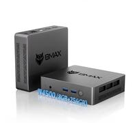 BMAX B3Pro Mini PC, Intel Celeron N4500 (jusqu'à 2,8 GHz), 8 Go RAM DDR4 + 256 Go M.2 SATA/NVMe SSD, Win-11Pro, Micro Ordinateur de Bureau, WiFi 5, BT5.0, Double écran 4K Tour PC pour l'école/Bureau