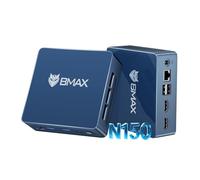 BMAX B4Ultra Mini PC W-11 PRO,Intel Twin Lake N150 (mise à niveau N100)16Go DDR4 RAM 512Go M.2 SSD, Mini Ordinateur de Bureau, Double écran/HDMI/Type-C/WiFi 5/BT 5.0, Tour PC pour école,Maison,Bureau