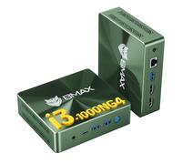 BMAX B6 Plus Mini PC Intel i3-1000NG4, 12Go LPDDR4 RAM 512Go SSD,Win 11 Pro | (Meilleur Que 3500U/R2544, jusqu'à 3,2 GHz) Mini Ordinateur de Bureau , WiFi 5, BT4.2, Double HDMI, Type-C, Triple Affichage
