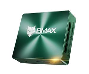 BMAX B6Turbo Mini PC Win 11 Pro, Intel Core i5-8257U(Mieux Que 4300U/N150/i3-10110U), 16Go DDR4(Double Canal), 512Go SSD, Mini Ordinateur de Bureau, Double 4K HDMI+DP/WiFi 6/BT 5.2/USB3.2, Tour PC