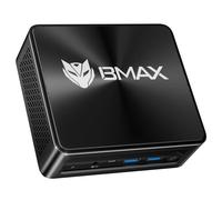 BMAX B8 A Power AI Mini PC, AMD Ryzen 7 Pro 8845HS 8 Cœurs Max 5.1GHz, 32GB RAM 1TB SSD, Triple Affichage 4K DP+HDMI+Type-C, WiFi 6 Bluetooth 5.2, 2USB3.0, 2USB2.0, 1RJ45, 1Prise Casque