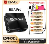 BMAX B8 A Pro MiNI PC AMD Ryzen 7 8745HS 16 Go DDR5 512 Go NVMe SSD Windows 11 Pro WIFI 6 Bluetooth 5.2 MIni PC