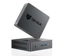 BMAX Mini PC Intel N4500, Win 11 Pro(jusqu'à 2,8 GHz, Mieux Que 3150U) | 8Go LPDDR4 RAM+256Go SSD(2 To Max) 4K Dual Display(2xHDMI 2.0) WiFi5/BT5.0/LAN/TDP 15W, Mini Ordinateur de Bureau Éducation