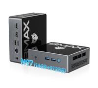 BMAX Mini PC Intel N97 (Jusqu'à 3.6Ghz) 16Go DDR4 RAM 512Go M.2 SSD Win 11 Pro Mini Ordinateur de Bureau B4Pro Mini PC Sobremesa HDMI/WiFi 5/BT4.2/USB3.2 Dual écran PC avec VESA pour École/Bureau.