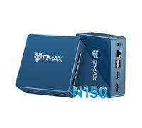 BMAX Mini PC W-11 PRO,Intel Twin Lake N150 (mise à niveau N95/N97/N100)12Go DDR5 RAM 512Go M.2 SSD, Mini Ordinateur de Bureau, Double écran/HDMI/Type-C/WiFi 5/BT 5.0, Tour PC pour école,Maison,Bureau
