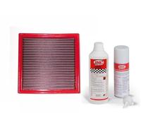 BMC Filtre à air sport + nettoyant compatible avec Ducati Monster 600 M modèles 1993-1999