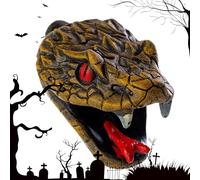Bmdjdq Aztec Cobra Whistle, Snake Spoof Toy, Hauted House Prop, Sound réaliste, résine légère, 11.7x7.9x7.8 cm, pour Haunted House Escape Room