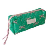 Bmdjdq Bow au Crayon, Grande étui de Stockage, Organisateur de Fournitures Scolaires, Conception légère, Fermeture à glissière, 19,5x8,5x6cm, pour Les marqueurs, règle, Gomme