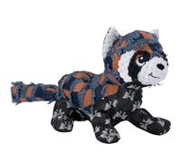 Bmdjdq Jouet couineur pour chien, jouet interactif à mâcher pour chien, design en forme d'ours, nettoyage des dents, matériau en peluche durable, 25 x 18 x 11 cm, pour chiens de petite, moyenne et
