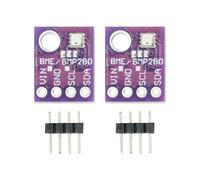 BME/BMP Capteurs Barométriques RUIZHI 2 pièces BME 5V Barometric Temperature Humidity Air Pressure Sensor Module, Capteur D'humidité de Température Compatible avec Arduino et Raspberry Pi
