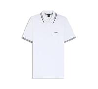 Polo Boss Green Paul manches courtes blanc pur - XL
