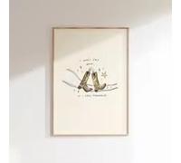 BMGKYAGL Affiche murale « I Wont Fall Back If I Fall Forward » (Paroles) | Olivia Dean, The Art of Loving | Art musical | Décoration Baby Steps (70 x 100 cm/Cadre intérieur)