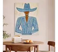 BMGKYAGL Affiches et impressions modernes, motif abstrait sur toile, décoration murale pour salon (30 x 45 cm, sans cadre)