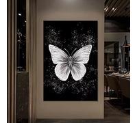 BMGKYAGL Décoration murale style nordique sur toile, peinture texturée aux magnifiques couleurs, fresque murale sur toile (20 x 30 cm/cadre intérieur)