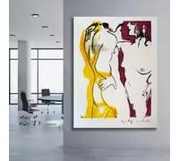 BMGKYAGL Estampe d'art, Art à télécharger en ligne, Pop Art, Affiche Pop Art, Art contemporain (30 x 45 cm/Cadre intérieur)