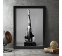 BMGKYAGL Grandes affiches célèbres de femmes - Impression d'art sexy et sensuelle - Noir et blanc - Décoration murale moderne pour chambre à coucher - Peinture sur toile - 30 x 45 cm - Sans cadre