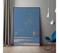 BMGKYAGL Modern Poster Call Me By Your Name Canvas Painting Picture Wall Art Print Movie Character Gay Love Bedroom Decor Cuadros(60x80cm/Internal Frame)