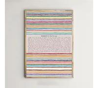 BMGKYAGL Poème, affiche murale imprimable Cacans, décoration murale, mots inspirants, citation motivante, impressions littéraires (50x70cm/sans cadre)