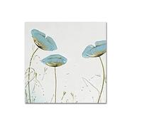 BMGKYAGL Tableau abstrait de paysage végétal, décoration murale pour chambre à coucher, image moderne, toile en rouleau, peinture de paysage (50x50cm/cadre intérieur)