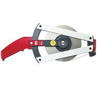 BMI 320041050B Mètre ruban "Ergoline" avec graduation en cm en fibre de verre, Multicolore, 50 m