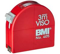 BMI 405341020 m à ruban de poche "Viso" avec graduation en mm en blister, Multicolore, 3 m
