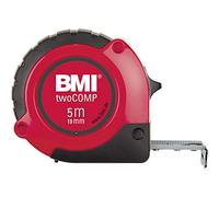 BMI Mètre-ruban twoCOMP 472341021 – 3 m, acier, largeur de bande 16 mm
