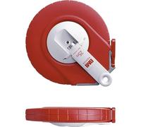 BMI Mètre ruban 501224030B – acier, graduation en mm – multicolore, 30 m