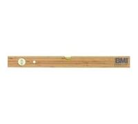 BMI Niveau à bulle 661050 en bois 1,0 mm/m