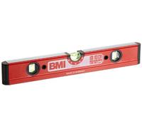 BMI 698040 Robust Alu-niveau à bulle, Rouge, 40 cm