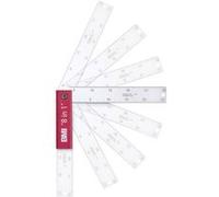 BMI 716200137 Fausse équerre 200 x 80 mm 157.5 ° G