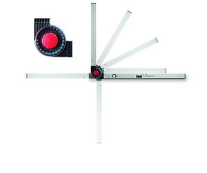 BMI bauwinkel winkelstar alu. l.60/m.wasserwaage messb. 0-180Grad 80 cm