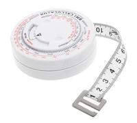 BMI Calculatrice Ruban 150 cm Outil de Mesure Rétractable pour Suivi de la Taille du Corps et des Objectifs de Santé