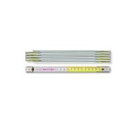 BMI mètre pliant en bois 2m blanc - 980904200