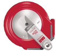 BMI Mètre-ruban de capsule RAYON longueur 20 m largeur de bande 13 mm mm/cm E...