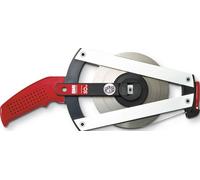 BMI Mètre ruban en acier ErgolineBF longueur 50m mm / - jaune Flextop précision II antirouille - 30504 4050BF