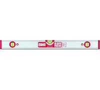 BMI Niveau à bulle profilé en aluminium ALUSTAR Aimant 2 fioles en V 180cm Fiole horizontale