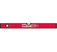 BMI Niveau à bulles SUPERSTAR 100 cm aluminium rouge ± 0,5 mm/m