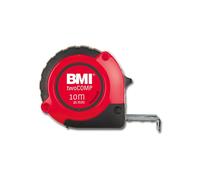 BMI BMI Ruban à mesurer twoCOMP 10m x 30mm blanc Quantité:1