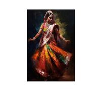 BMIQWAHG Impression sur toile Rajasthan, Inde - Décoration de chambre à coucher, bureau, chambre - Cadeau 20 x 30 cm