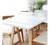 BMKGODN Anti-Chaleur-Nappe Transparente rectangulaire/carrée for Table à Manger, Basse, de Dessin ou d'artisanat, Tapis Bureau(40 x 120 cm/16 x 47 inch)