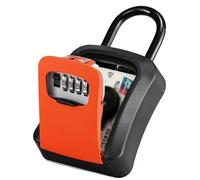 BMKGODN Coffre-Fort e sécurité, boîte Verrouillage clés Portables, Cadenas extérieure, Serrure Stockage Combinaison 4 Chiffres, Mot Passe réinitialisable for Agent Immobilier extérieur